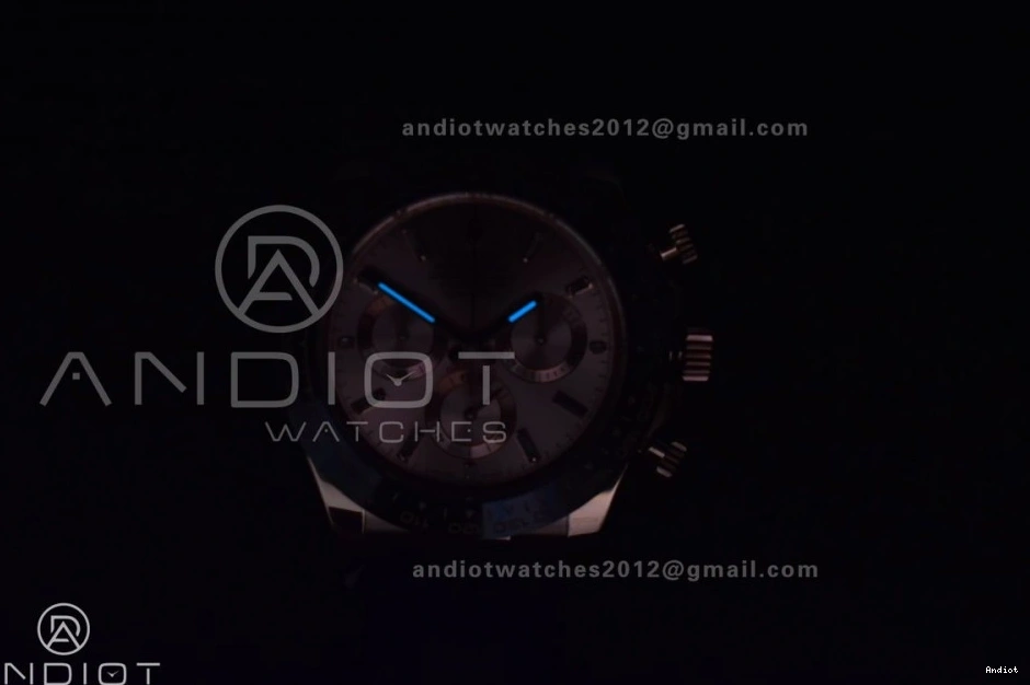 Rubber 116515 Edition Daytona Strap 1:1 RG on Oysterflex BTF Dial Best SA4130 0307